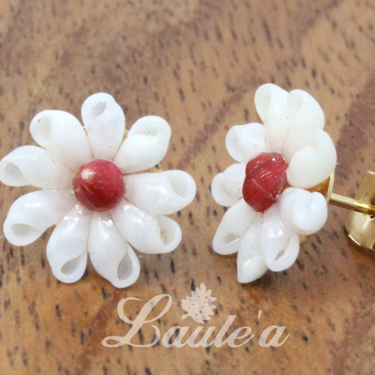 ニイハウ・シェル　ピアス ニイハウシェル ピアス Pua style – Laule'a Waikiki