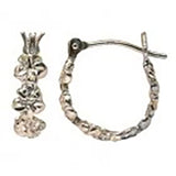 プルメリアフープ ピアス