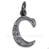 Initial Black Coated Top