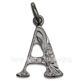 Initial Black Coated Top