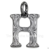 Initial Black Coated Top