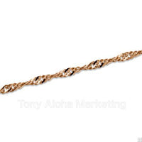 14K Singapore Chain