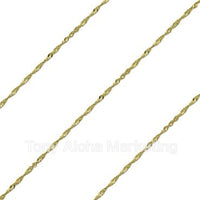 14K Singapore Chain