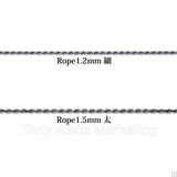 Rope Chain / 1.2mm