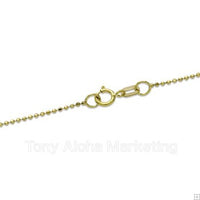 14K Mirror Ball Chain