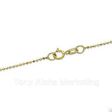 14K Mirror Ball Chain