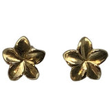 7mm ポリッシュタイプ プルメリア ピアス