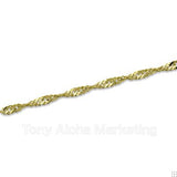 14K Singapore Chain