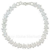 6mm All Plumeria Bracelet