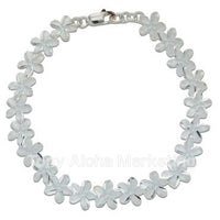 9mm All Plumeria Bracelet