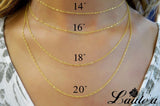 14K Singapore Chain