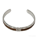 Koa Wood&Honu Bangle Open Type