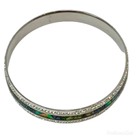 Abalone w/CZ Bangle