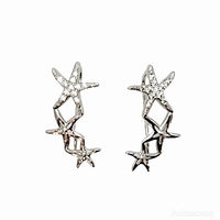 3 Starfish Earrings