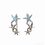 3 Starfish Earrings