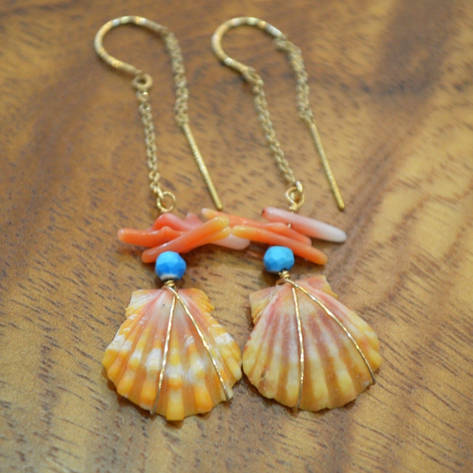 ハワイアンジュエリー サンライズシェル sunrise shell (with