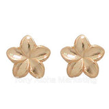 7mm ポリッシュタイプ プルメリア ピアス