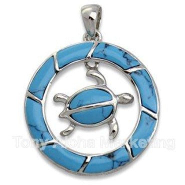 Honu Circle Turquoise Top