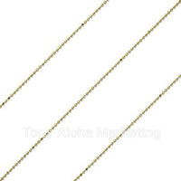 14K Mirror Ball Chain