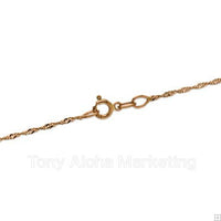 14K Singapore Chain