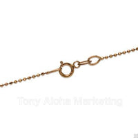 14K Mirror Ball Chain