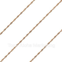 14K Singapore Chain